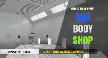 Launch Your Paint & Body Shop: A Step-by-Step Startup Guide