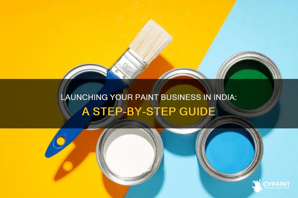 how to start a paint business in india