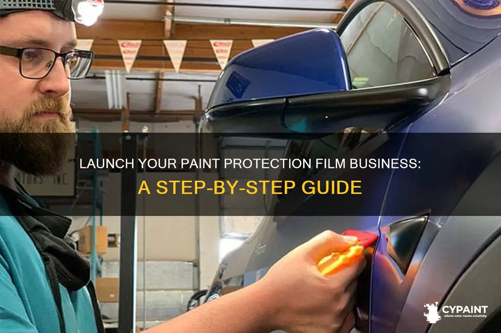 how to start a paint protection film business