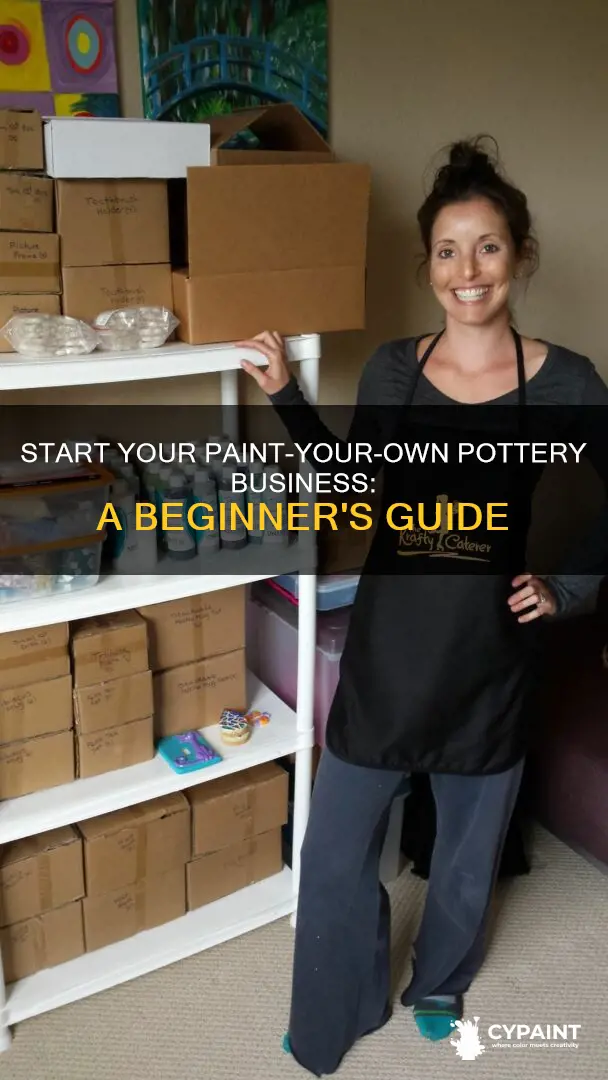 how to start a paint your own pottery business