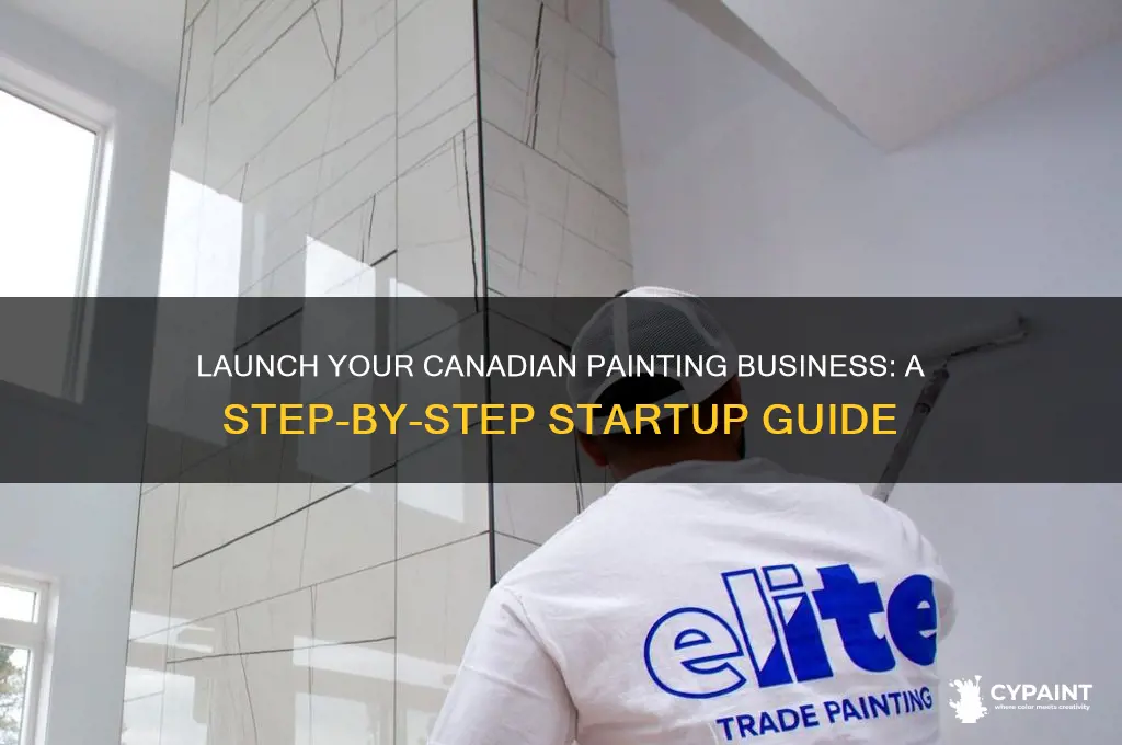 how to start a painting business in canada