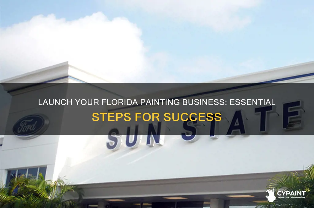 how to start a painting business in florida