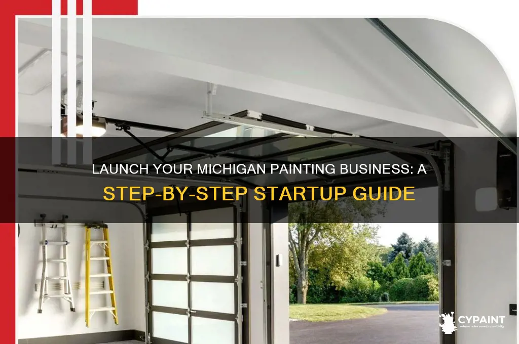 how to start a painting business in michigan