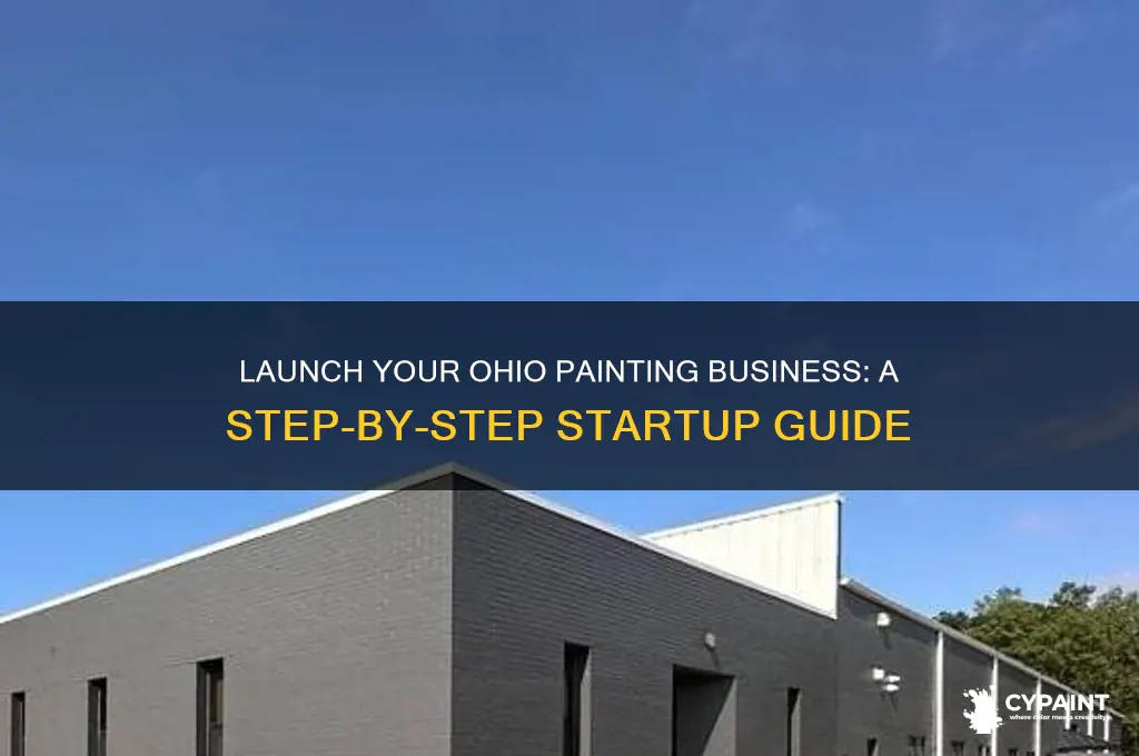 how to start a painting business in ohio