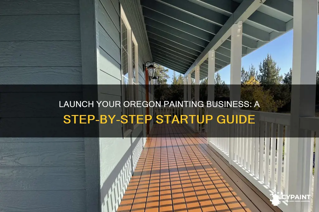 how to start a painting business in oregon