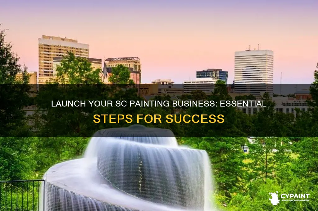 how to start a painting business in sc