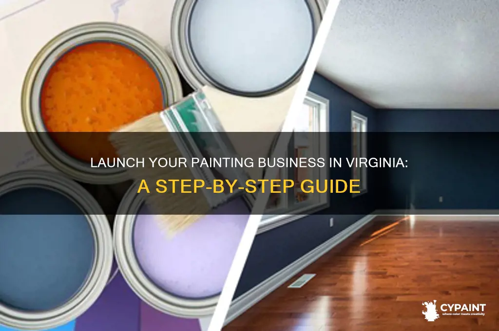 how to start a painting business in va