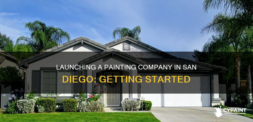 how to start a painting company in san diego