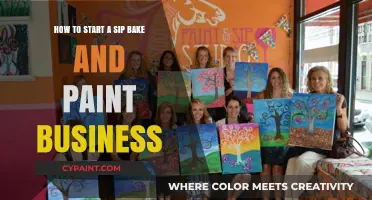 Launch Your Sip, Bake, and Paint Business: A Creative Guide