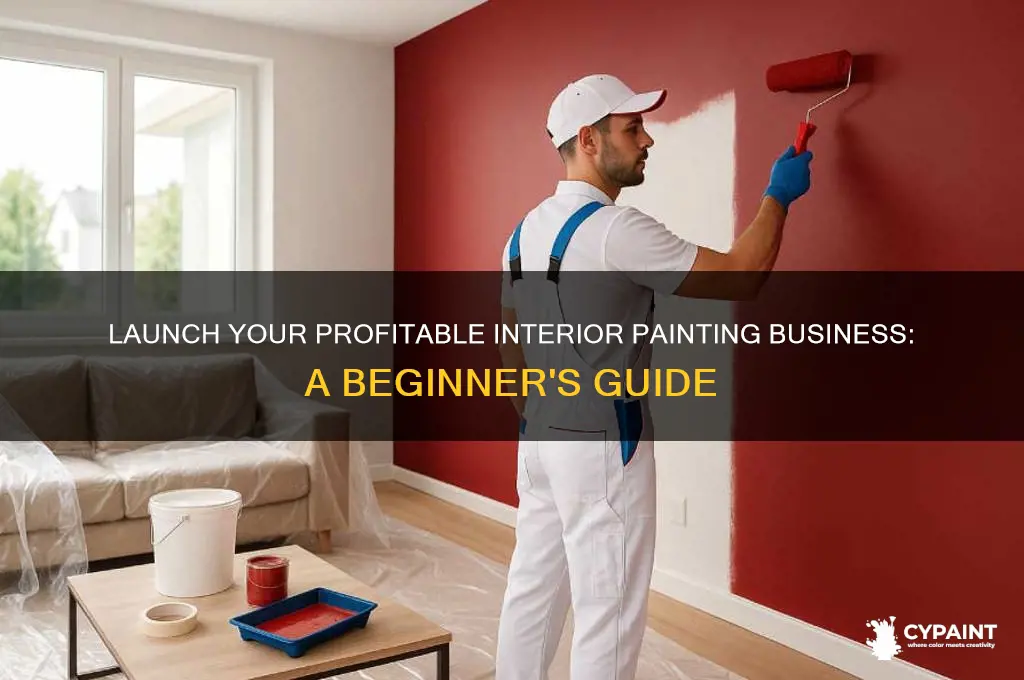 how to start a small interior painting business