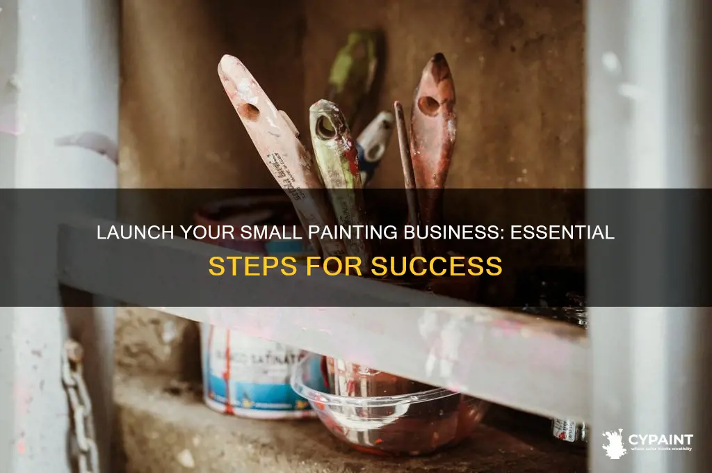 how to start a small painting business