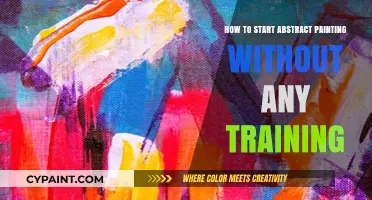 Unleash Creativity: Beginner’s Guide to Abstract Painting Without Training