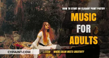 Elegant Paint Poetry Music: A Creative Guide for Adult Beginners