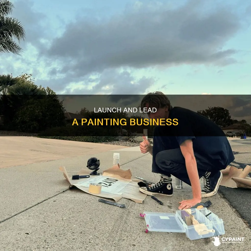 how to start and run your own painting business