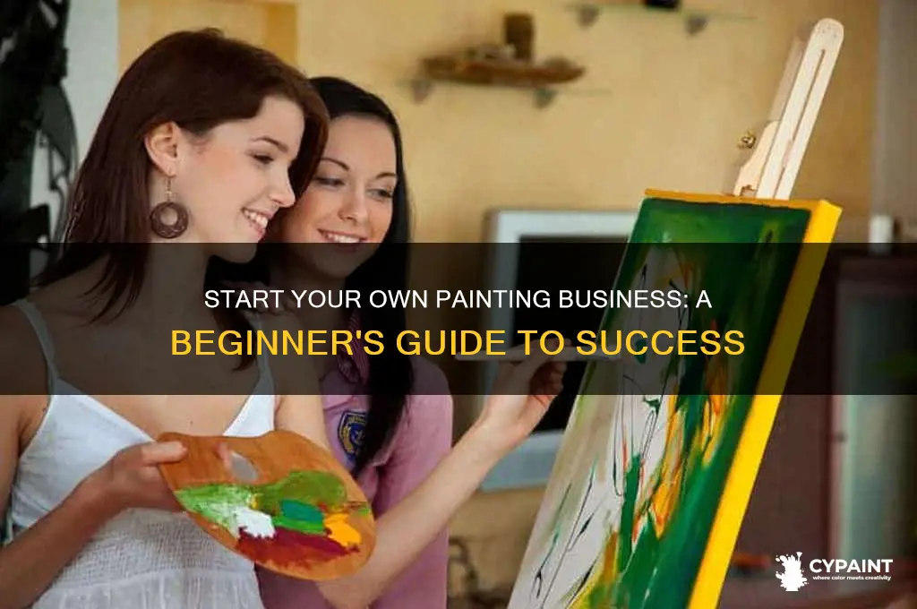 how to start painting jobs by my own