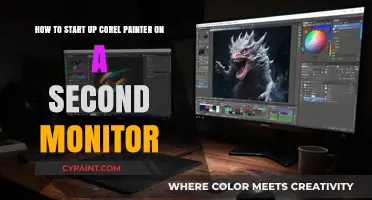 Master Corel Painter: Launching on Your Secondary Display Effortlessly