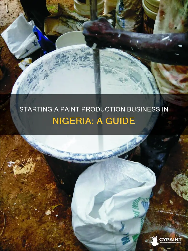 how to start up paint production business in nigeria