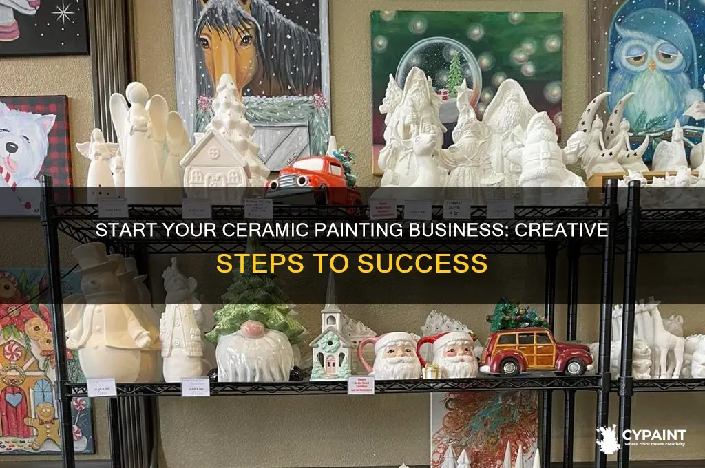 how to start your own ceramic painting business
