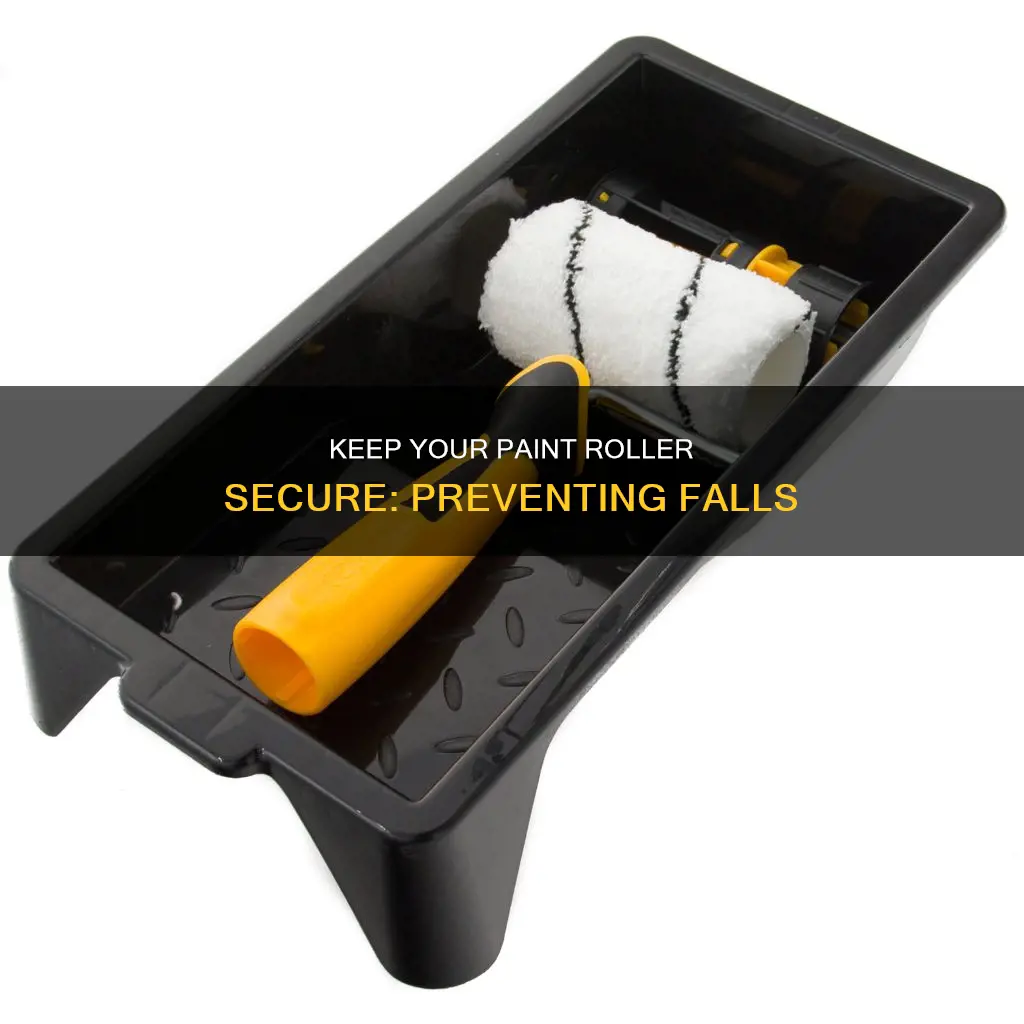 how to stop a paint roller from falling off