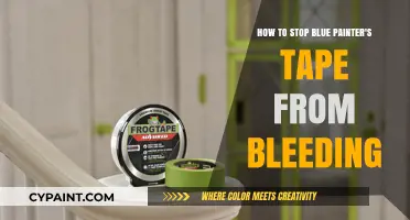 Preventing Bleed-Through with Blue Painter's Tape: Quick Tips