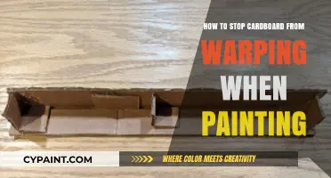 Prevent Cardboard Warping: Essential Tips for Smooth Painting Results