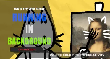 Stop Corel Painter Background Processes: A Quick and Easy Guide