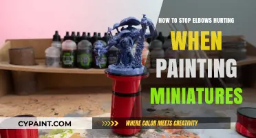 Ease Elbow Pain: Tips for Comfortable Miniature Painting Sessions