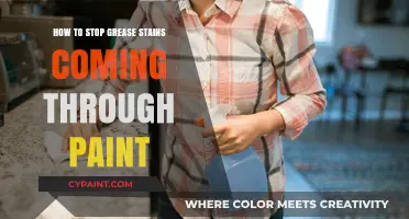 Prevent Grease Stains from Bleeding Through Paint: Expert Tips and Tricks