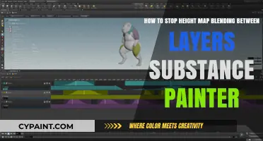 Prevent Height Map Blending in Substance Painter: A Layer-by-Layer Guide