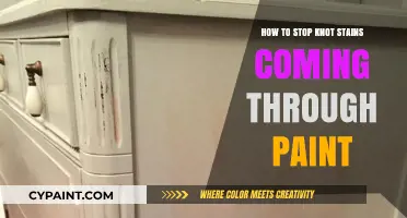 Prevent Knot Stains from Bleeding Through Paint: Effective Techniques and Tips