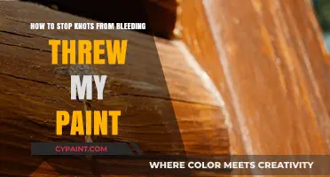 Prevent Knot Bleed-Through: Tips for Perfect Painted Wood