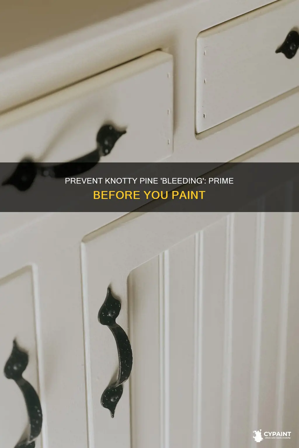 how to stop knotty pine from bleeding through paint