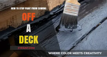 Protect Your Deck: Stop Paint From Peeling