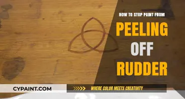 Prevent Rudder Paint Peeling: Effective Techniques for Long-Lasting Protection