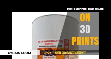 Preventing Paint Peel-Off on 3D Prints