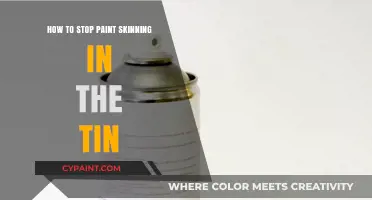 Prevent Paint Skinning: Effective Tips to Keep Paint Fresh in the Tin
