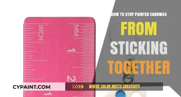 Prevent Painted Earrings from Sticking: Easy Tips and Tricks