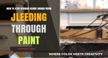 Preventing Reddish Ochre Stains from Bleeding Through Paint: Expert Tips