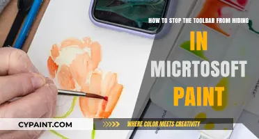 Prevent Microsoft Paint Toolbar from Hiding: Quick and Easy Fixes