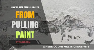 Prevent Paint Pulling: Tips to Stop Transfer Paper Damage