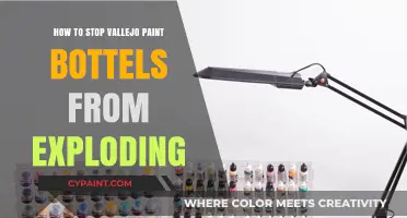 Prevent Vallejo Paint Bottle Explosions: Essential Tips for Safe Storage
