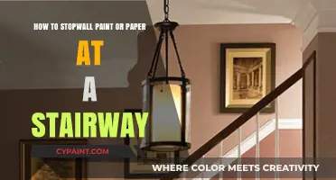 Stairway Makeover: Painting and Papering Tips