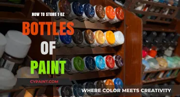 Efficient Storage Solutions for Your 1 oz Paint Bottles