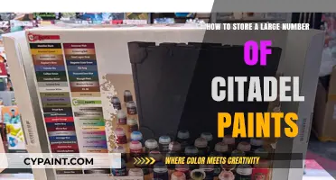 Storing Citadel Paints: Efficient Organization for Large Collections