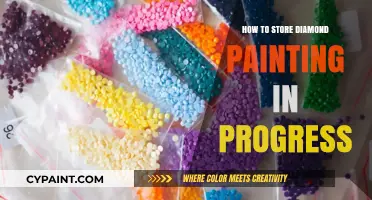 Efficiently Store Your Diamond Painting in Progress: Tips and Tricks
