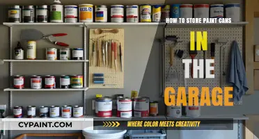 Garage Paint Can Storage: Tips for Organization and Safety