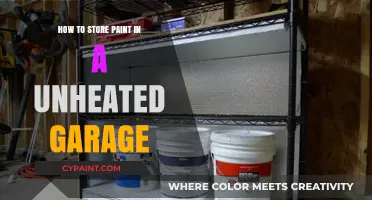Storing Paint Safely in Unheated Garages: Tips for Longevity
