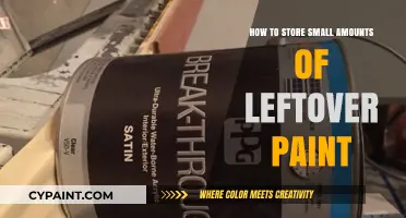 Smart Tips for Storing Small Leftover Paint Quantities Effectively