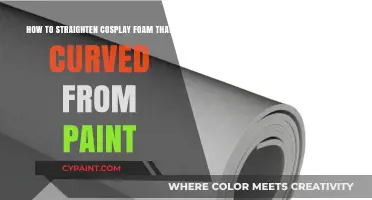 Fixing Curved Cosplay Foam: Straightening Techniques After Painting