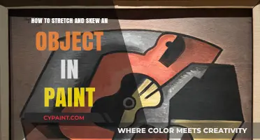 Stretching and Skewing Objects in Paint: Easy Tricks